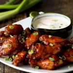 Ailes de poulet barbecue au four ailes Buffalo