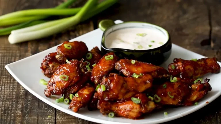 Ailes de poulet barbecue au four ailes Buffalo