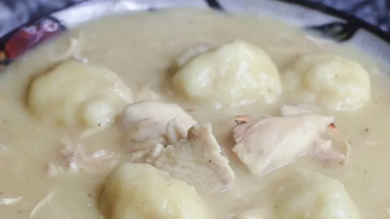 Poulet et Dumplings