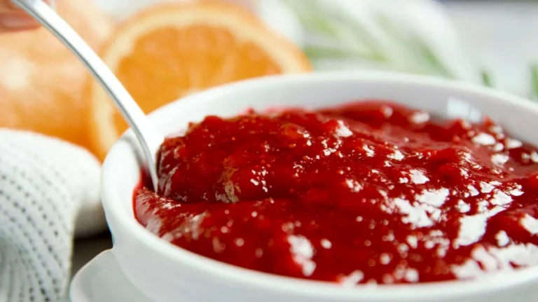 Sauce à la canneberge