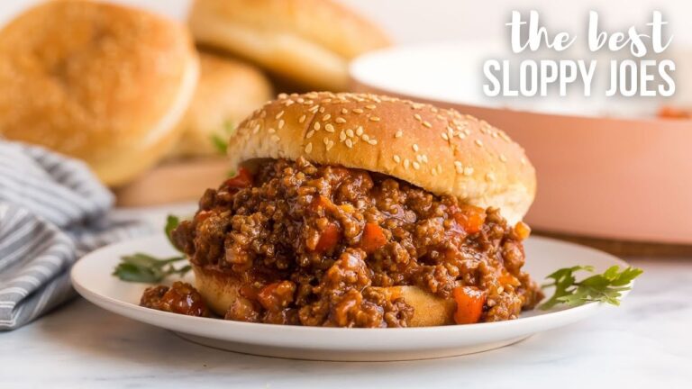 Recette de Sloppy Joe