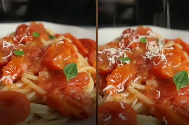 Spaghetti with Cherry Tomato Sauce
