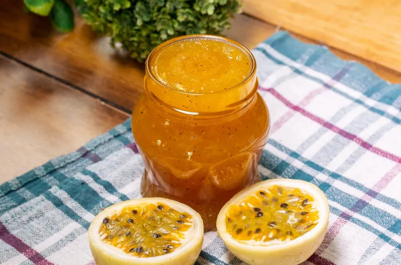 Passion Fruit Jelly with Ginger