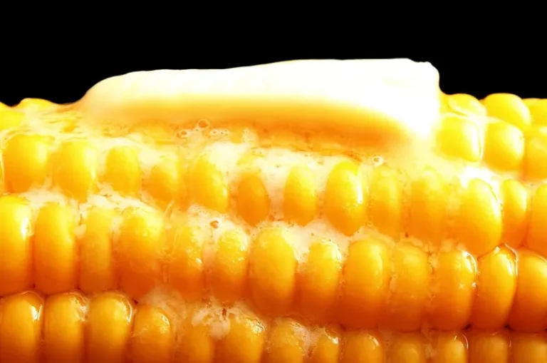 Corn with butter