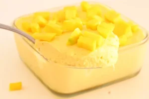 Mango mousse