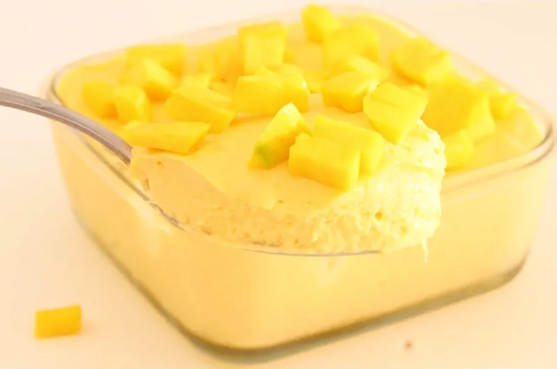 Mango mousse