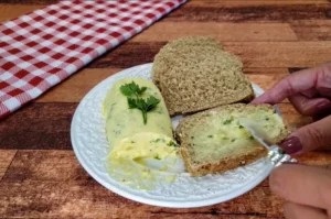 Butter Seasoned with Roasted Garlic