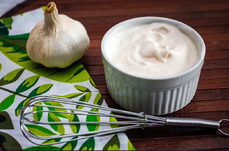 Oil-free Garlic Cream