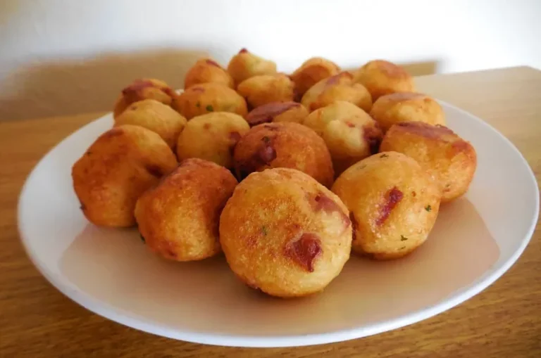 Potato Dumplings with Pepperoni