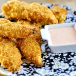 Crispy Chicken with Pepper Sauce (Pringles Breaded)