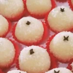 Condensed milk dessert with coconut