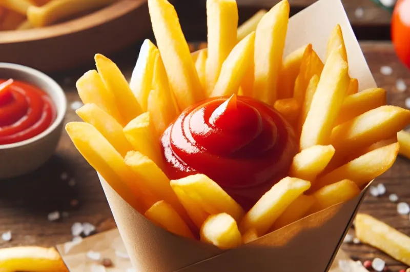 Crispy Dry Fries (from a Restaurant)