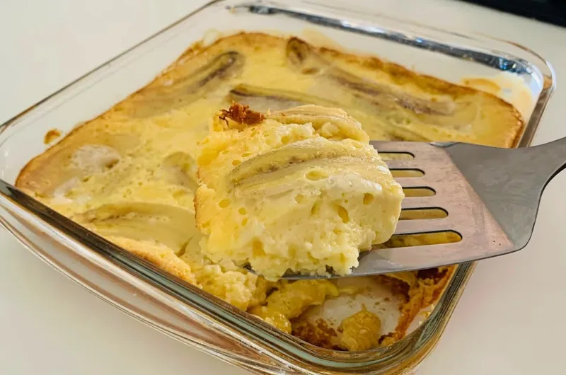 Banana Dessert on a Platter