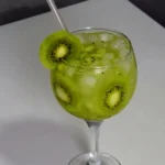 Gin Tonic Drink with Kiwi