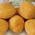 Minced meat dumpling with potato dough