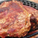 T-Bone Beef Roasted on the Grill