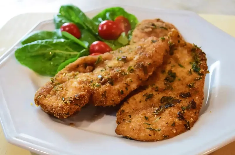 Milanese Chicken with Herbs