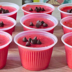 Creamy Gelatin in the Cup