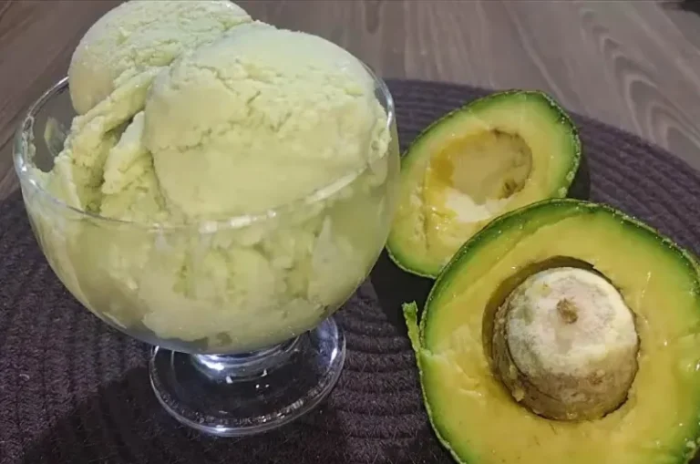 Ice cream from Avocado