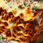 Meat lasagna