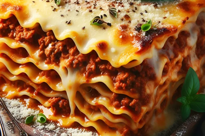Meat lasagna