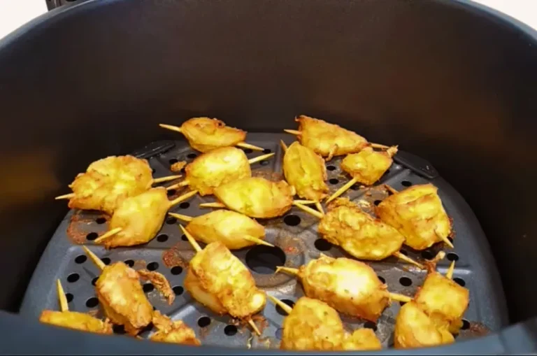 Mini Chicken Skewer in Air Fryer