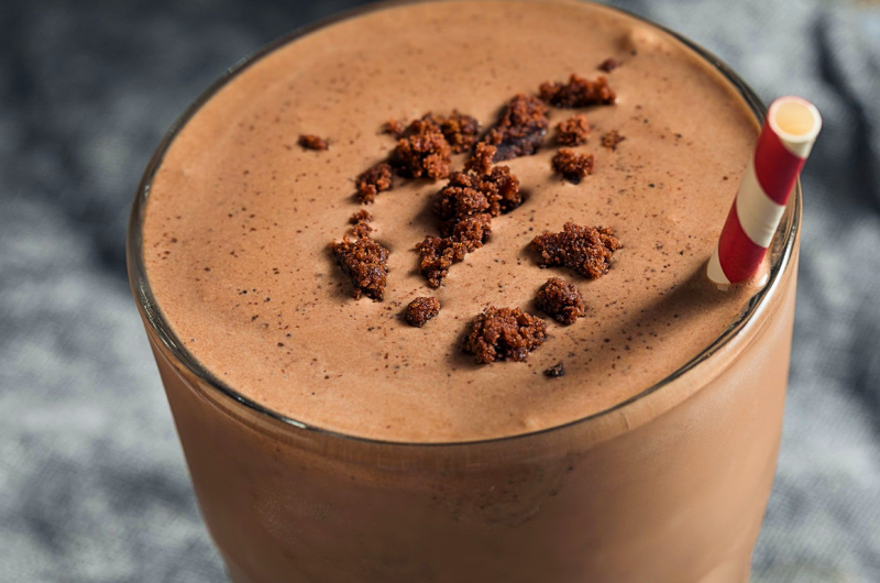 Ovomaltine milkshake