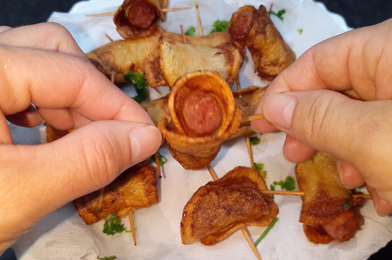 Potato Snack with Sausage