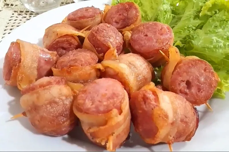 Sausage Medallion at Air Fryer