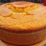 Cornmeal Cake with Cream