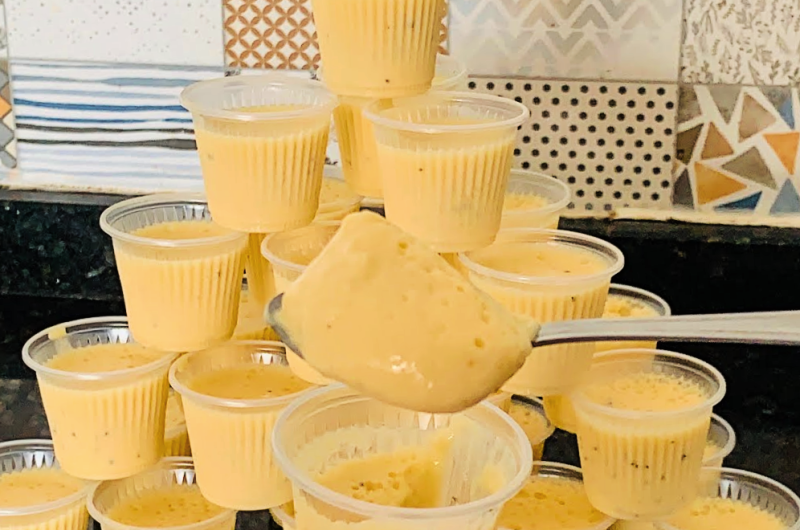 Creamy Passion Fruit Dessert