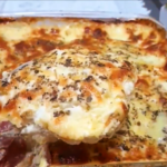 Potato and Salami Gratin