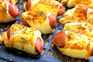 Quick Sausage Puff Pastry Snack