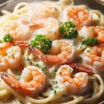 Crevettes Alfredo