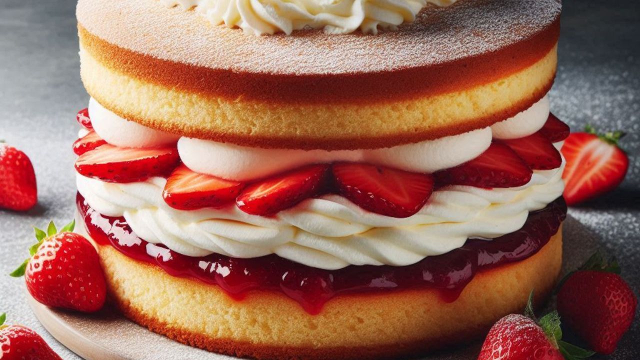 Gâteau éponge Victoria