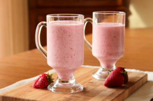 Strawberry Milk Smoothie