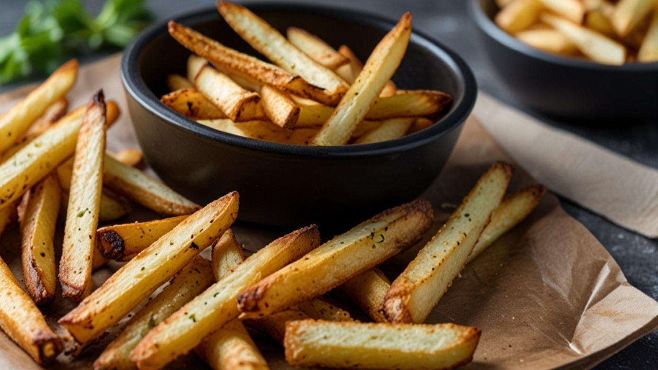 Frites à la friteuse à air