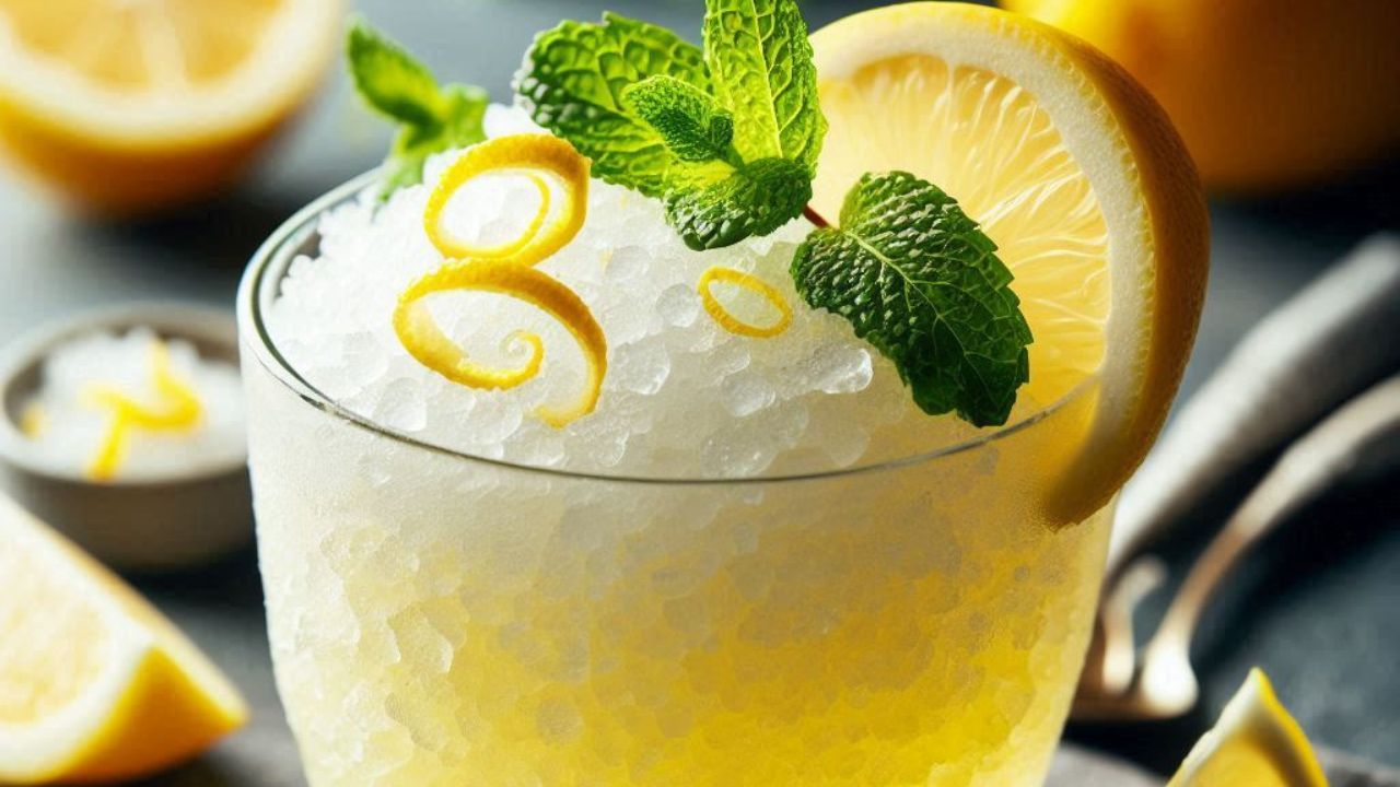 Granité au citron basique