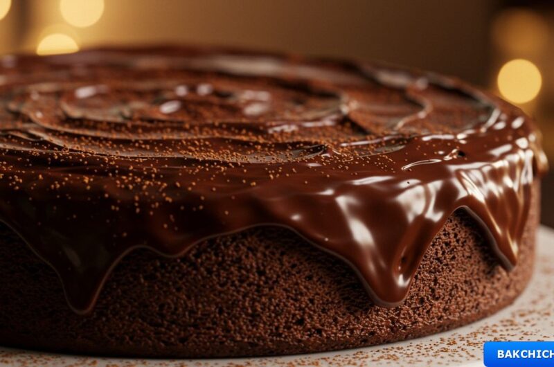 Gâteau au chocolat sans farine