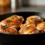 Poulet au miel et à l'ail