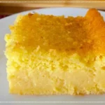 Creamy corn cake