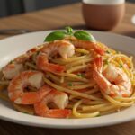 Pâtes aux crevettes