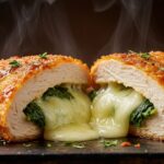 Poitrine de poulet farcie