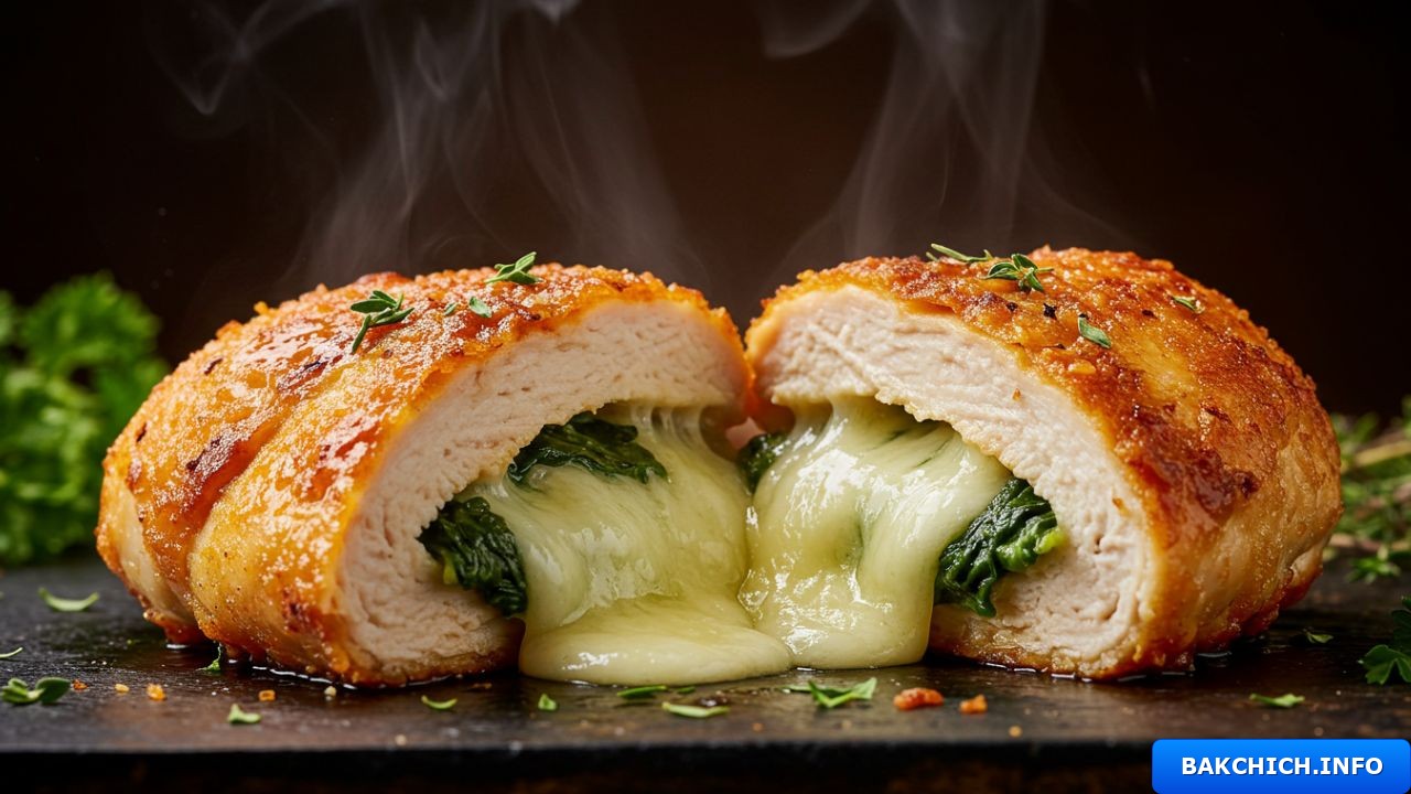 Poitrine de poulet farcie