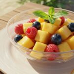 Salade de fruits d'été rafraîchissante