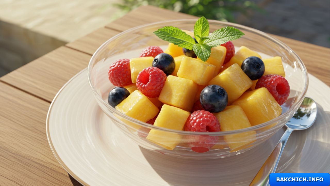 Salade de fruits d'été rafraîchissante
