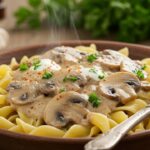 Champignons Stroganoff
