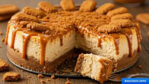 Gâteau au fromage Biscoff