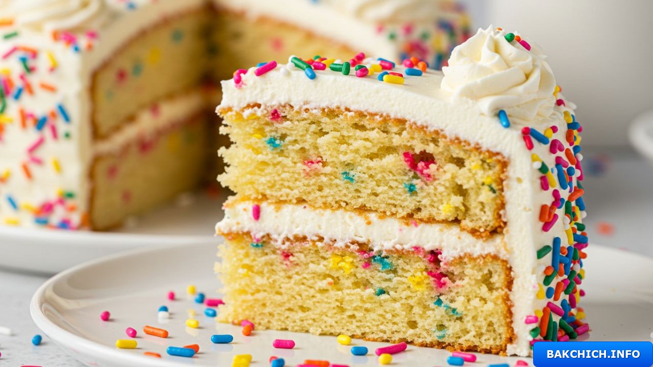 Gâteau Funfetti