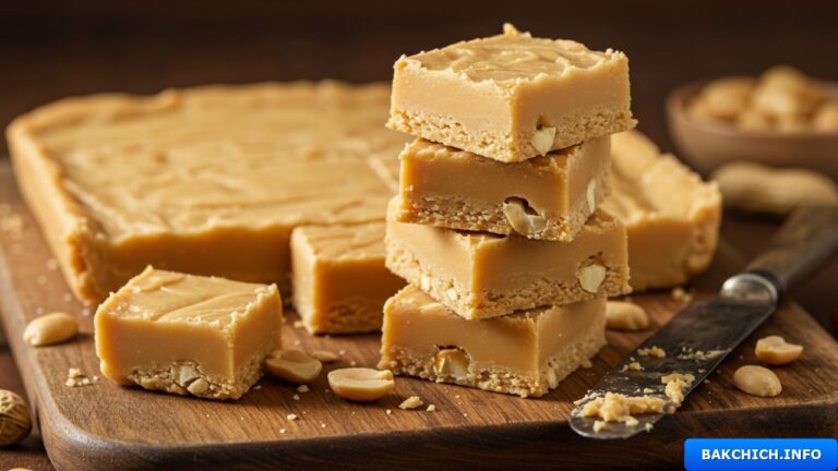 Fudge au beurre de cacahuète
